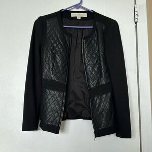 Boston Proper Black Leather Jacket